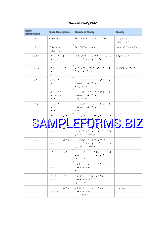 Diamond Clarity Chart 1 pdf free